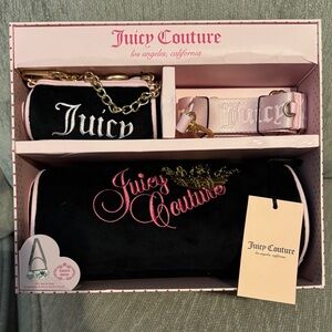 Juicy Couture Black and Pink Crossbody Bag Collection